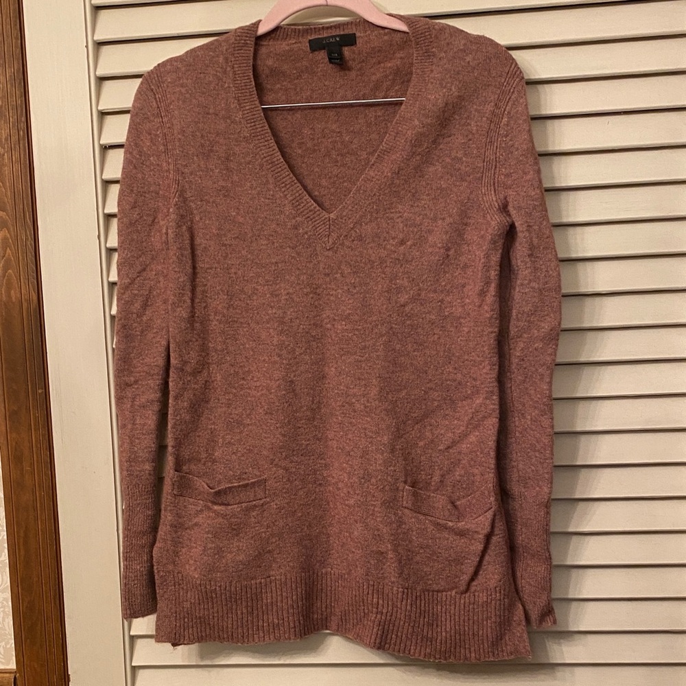 J.Crew Soft Tunic Sweater Blush XXS